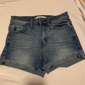 High waisted shorts